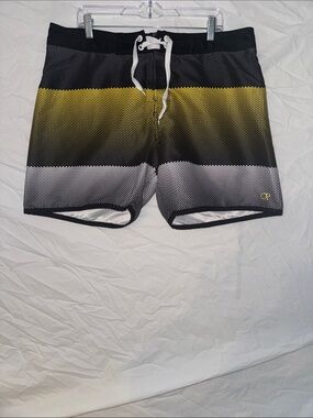 OP Black Jacket with Multicolor Logo Label